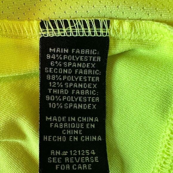 JOFIT Women's Mock Neck Golf/Athletic Top/Jacket Yellow/Purple Size Extra Large - Picture 8 of 9